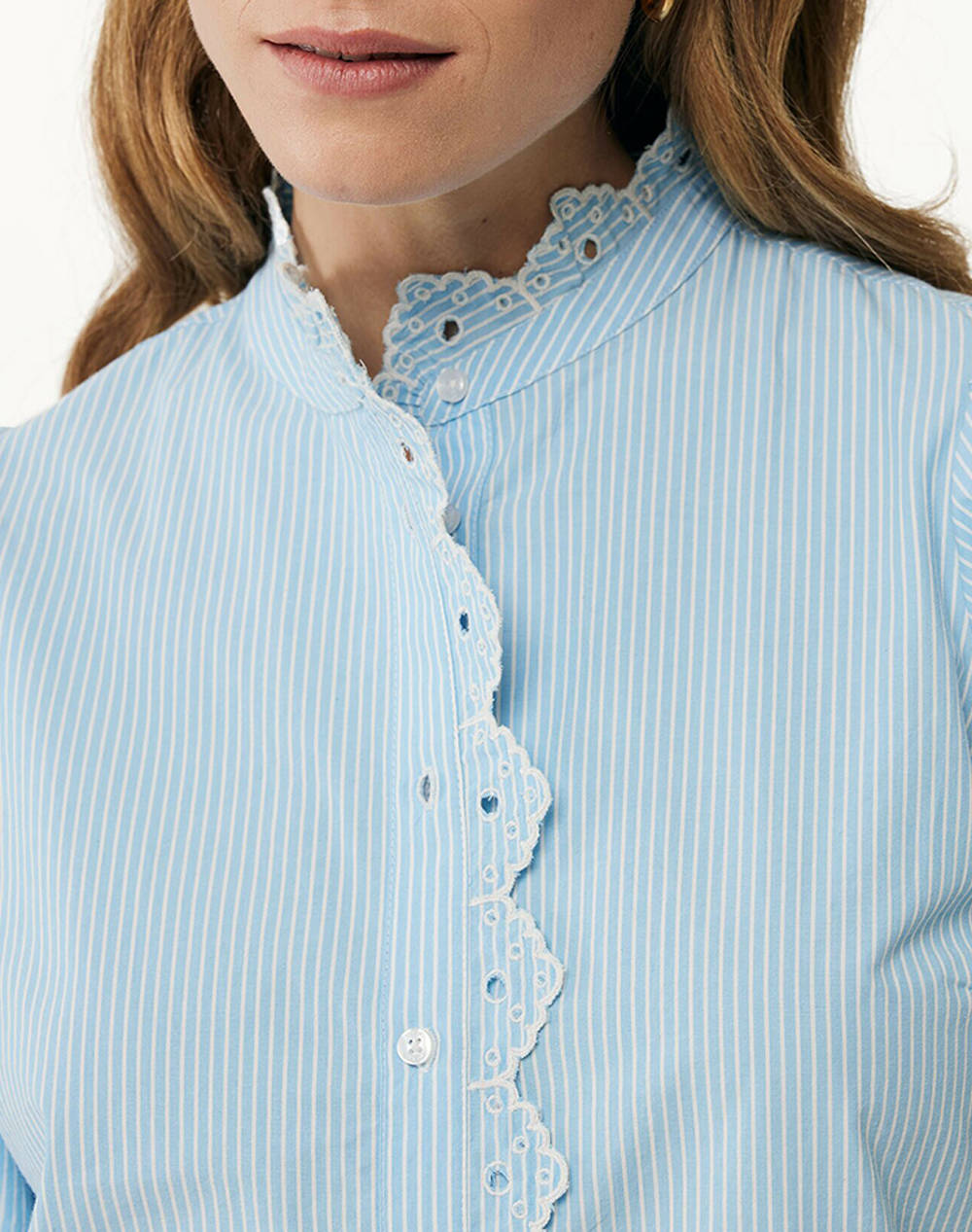 MEXX Puff sleeve striped blouse