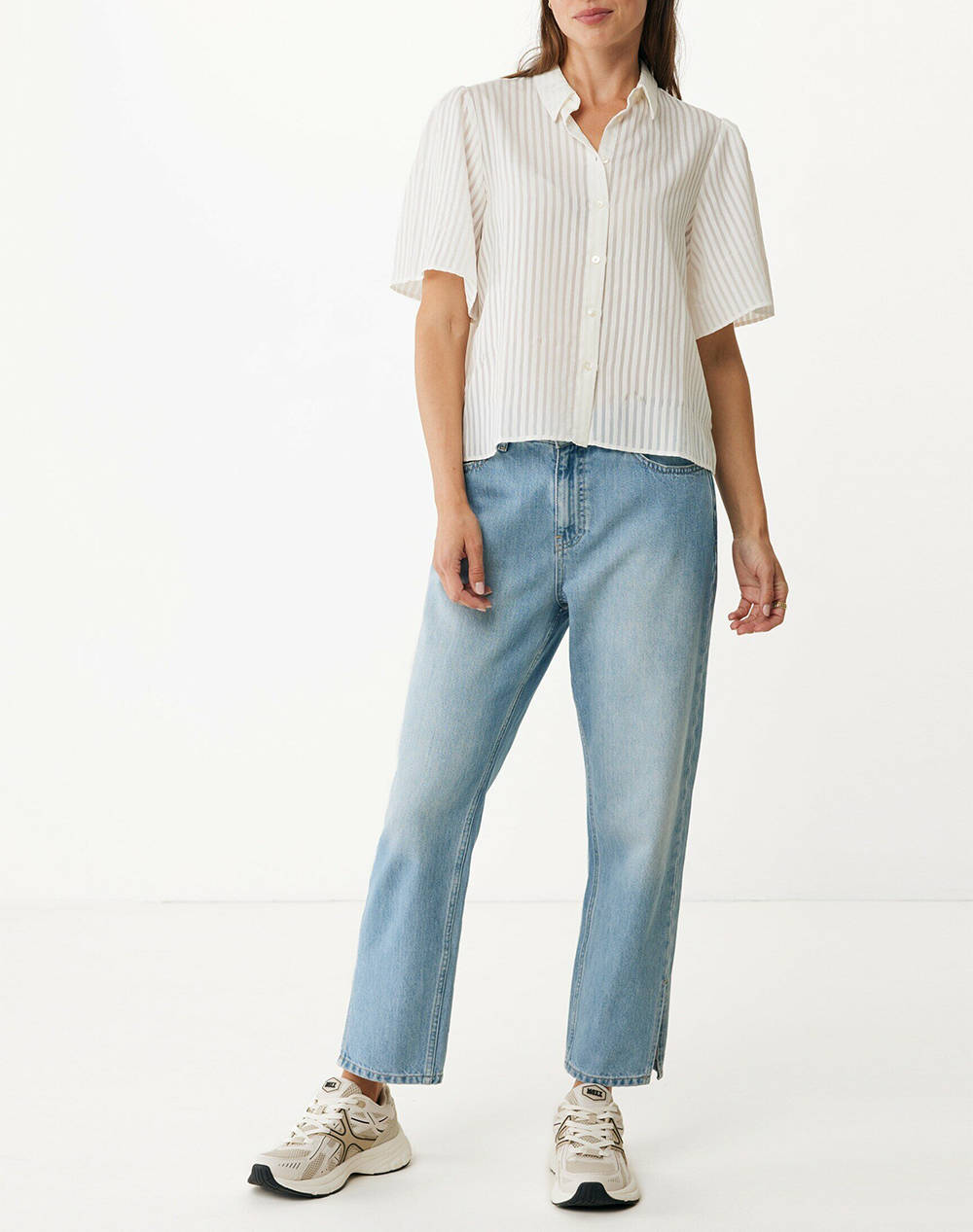 MEXX Short sleeve organza blouse