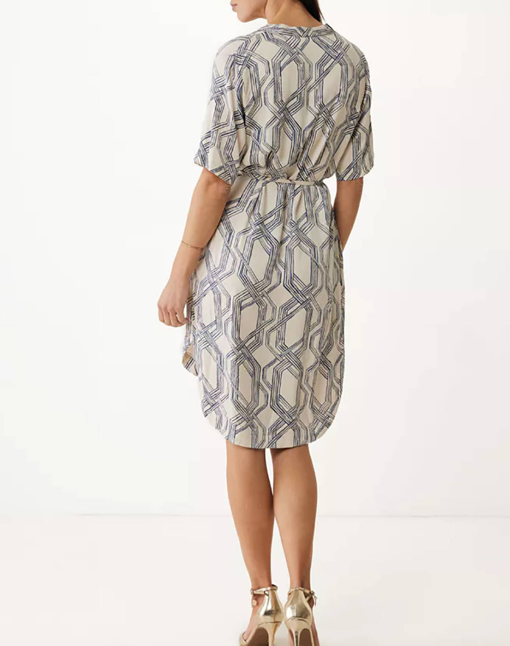 MEXX Regular swirl chain print dres