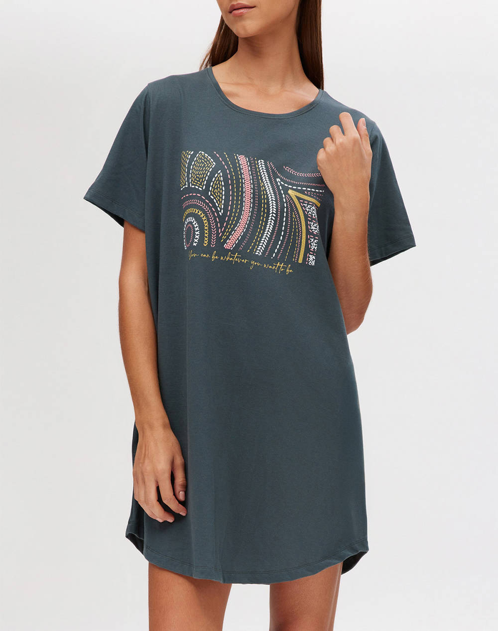MINERVA T-SHIRT DRESS PAINTINGS