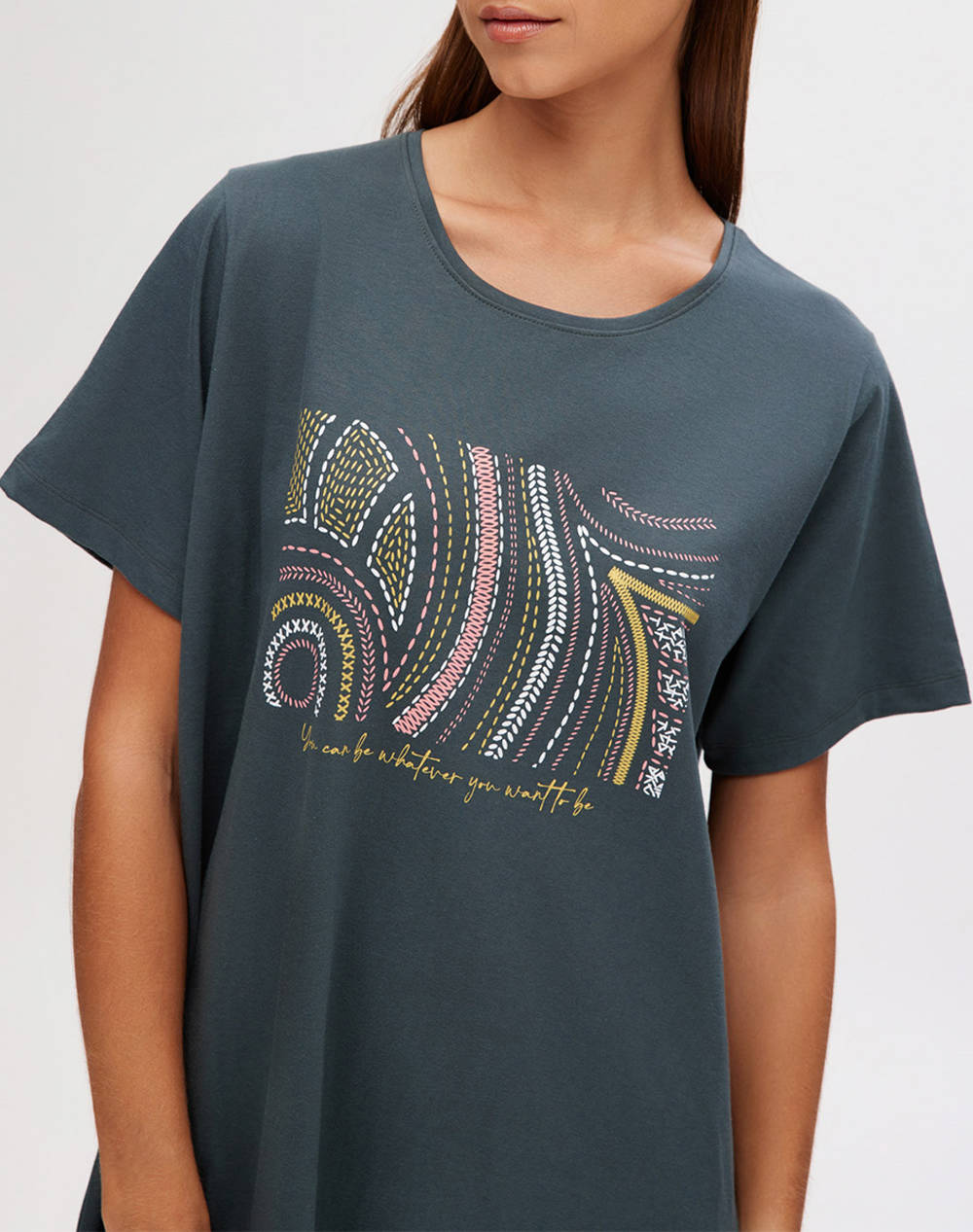 MINERVA T-SHIRT DRESS PAINTINGS