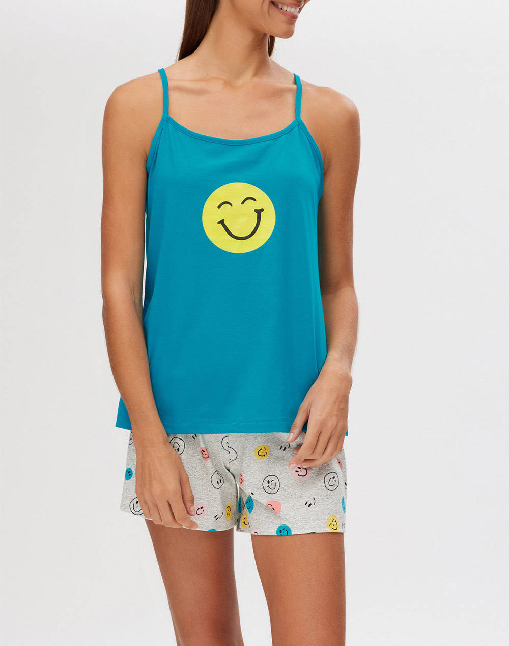 MINERVA ДАМСКА ПИЖАМА ΜΠΡΤ.SMILES