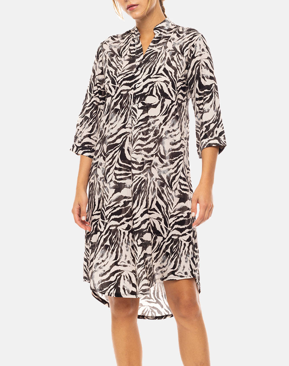 PINK LABEL BEACHWEAR BLACK LEOPARD