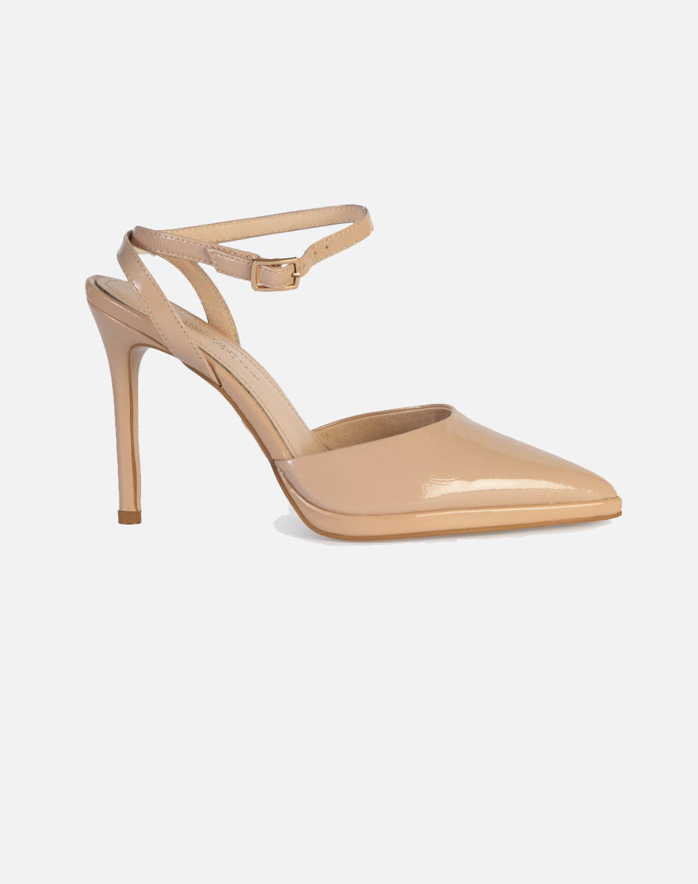 19V69 ДАМСКИ ОБУВКИ HIGH HEEL SLINGBACK PUMP PATENT LEA. V1969