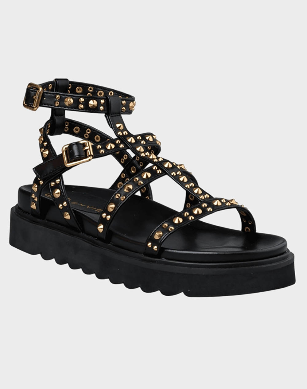 ENVIE WOMENS SYNTHETIC SANDALS FLATFORMS