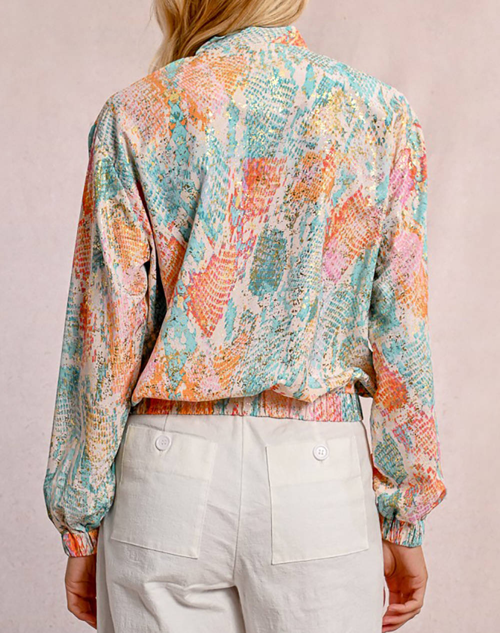 MOLLY BRACKEN LADIES WOVEN JACKET