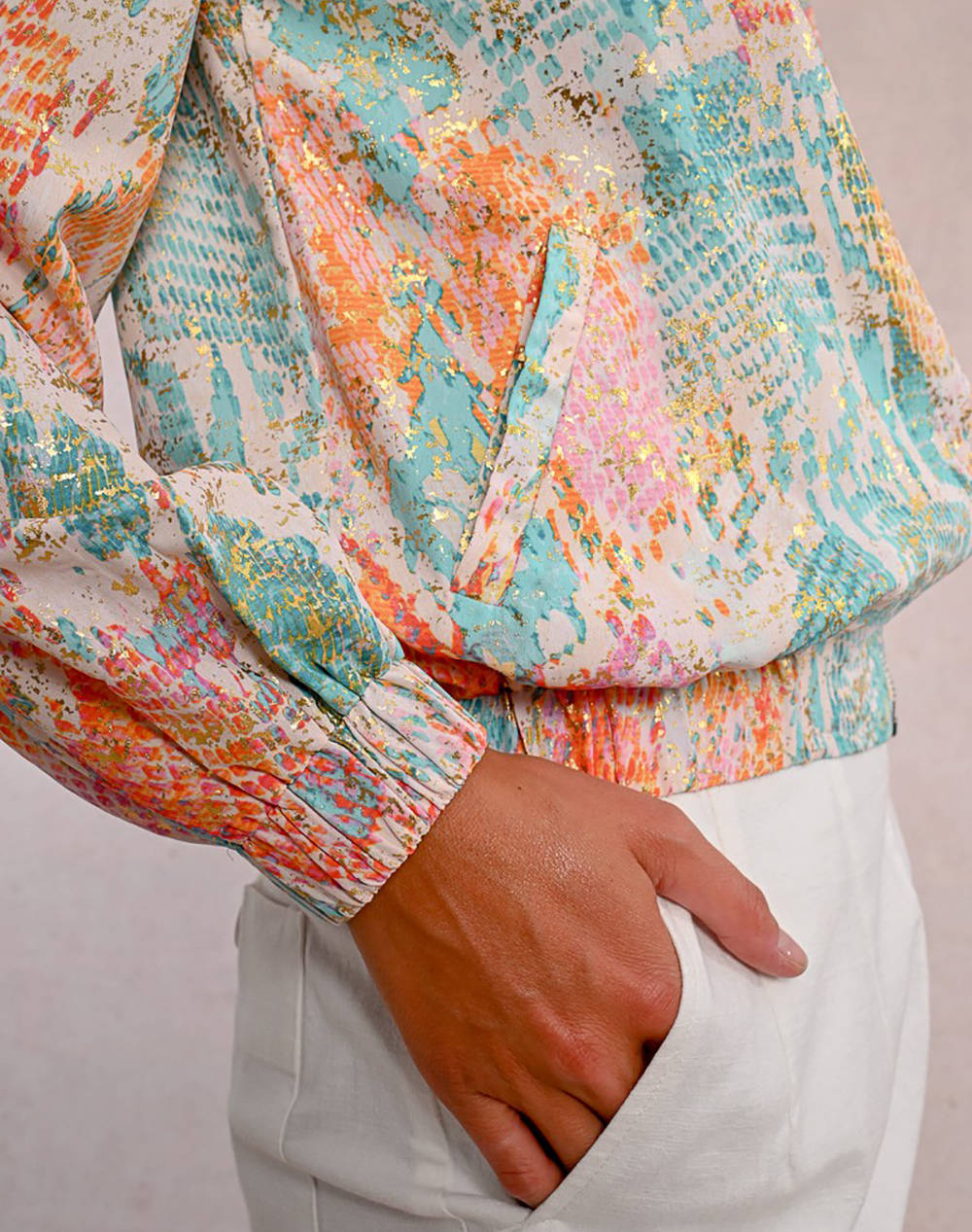 MOLLY BRACKEN LADIES WOVEN JACKET