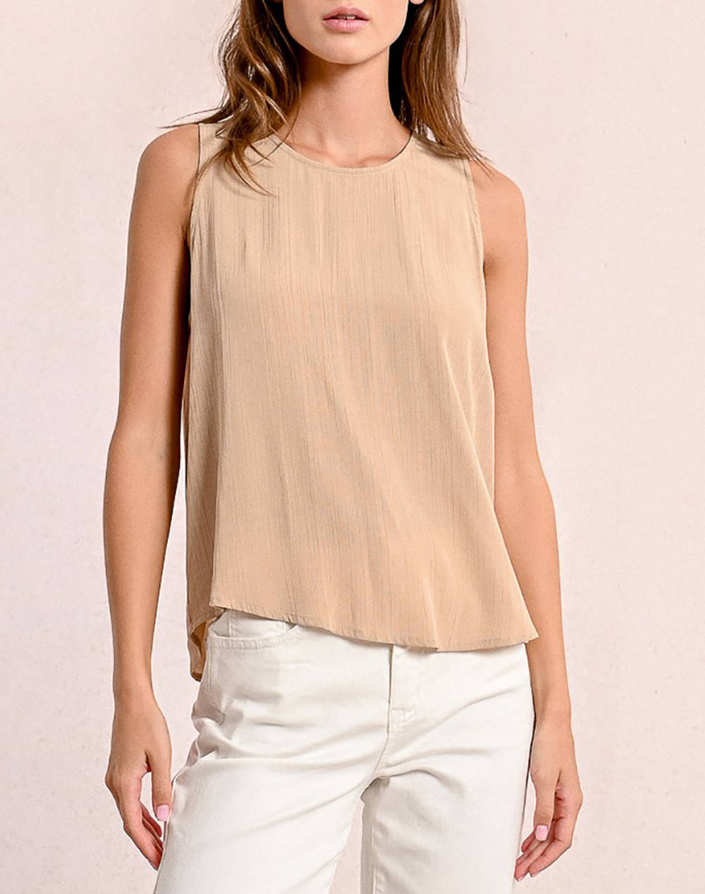 MOLLY BRACKEN LADIES WOVEN TOP
