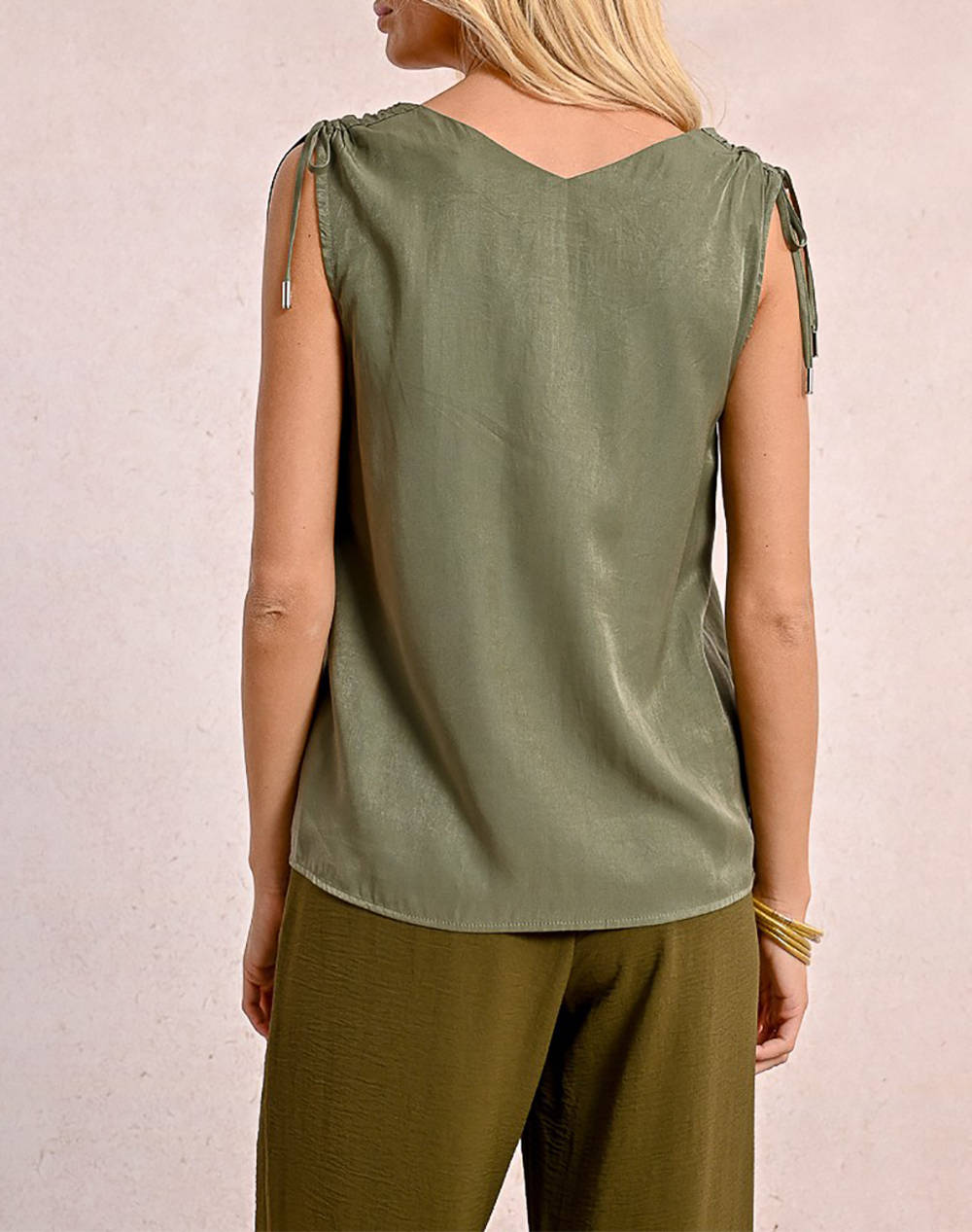 MOLLY BRACKEN LADIES WOVEN TOP