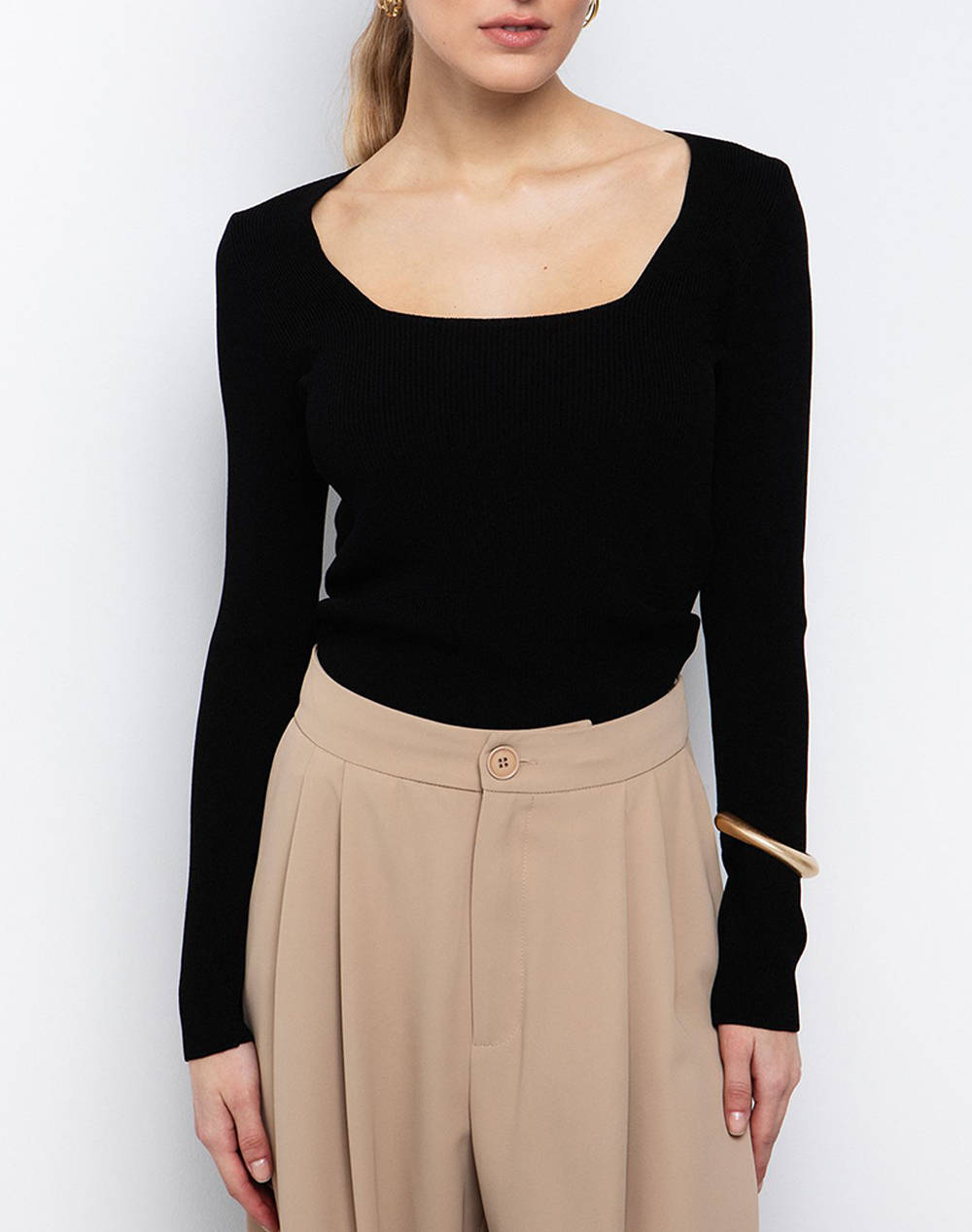 TOI&MOI KNITTED BLOUSE
