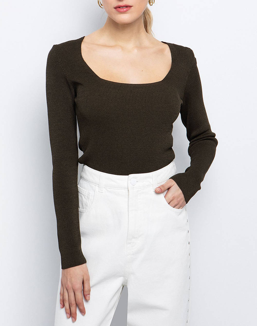 TOI&MOI KNITTED BLOUSE