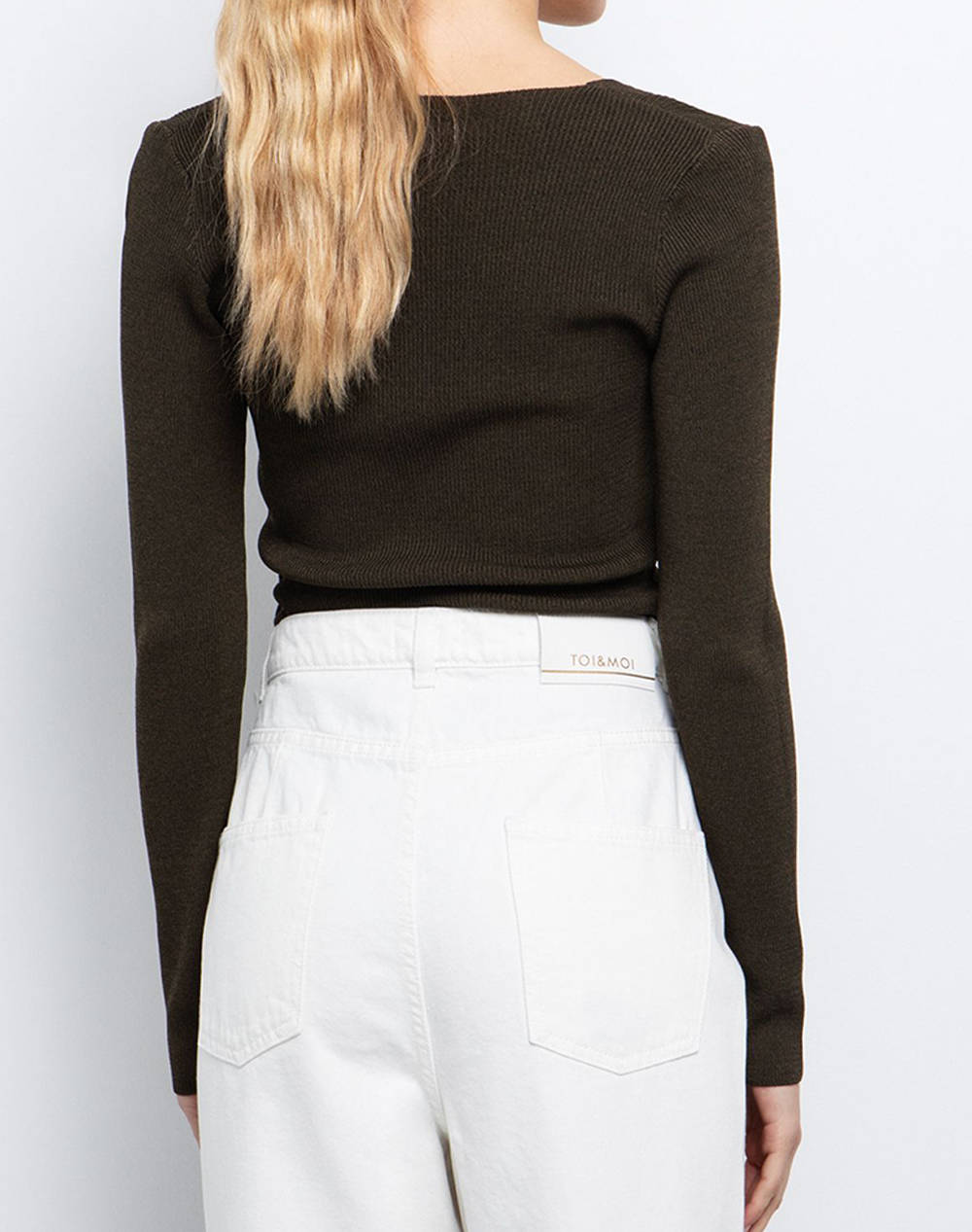 TOI&MOI KNITTED BLOUSE