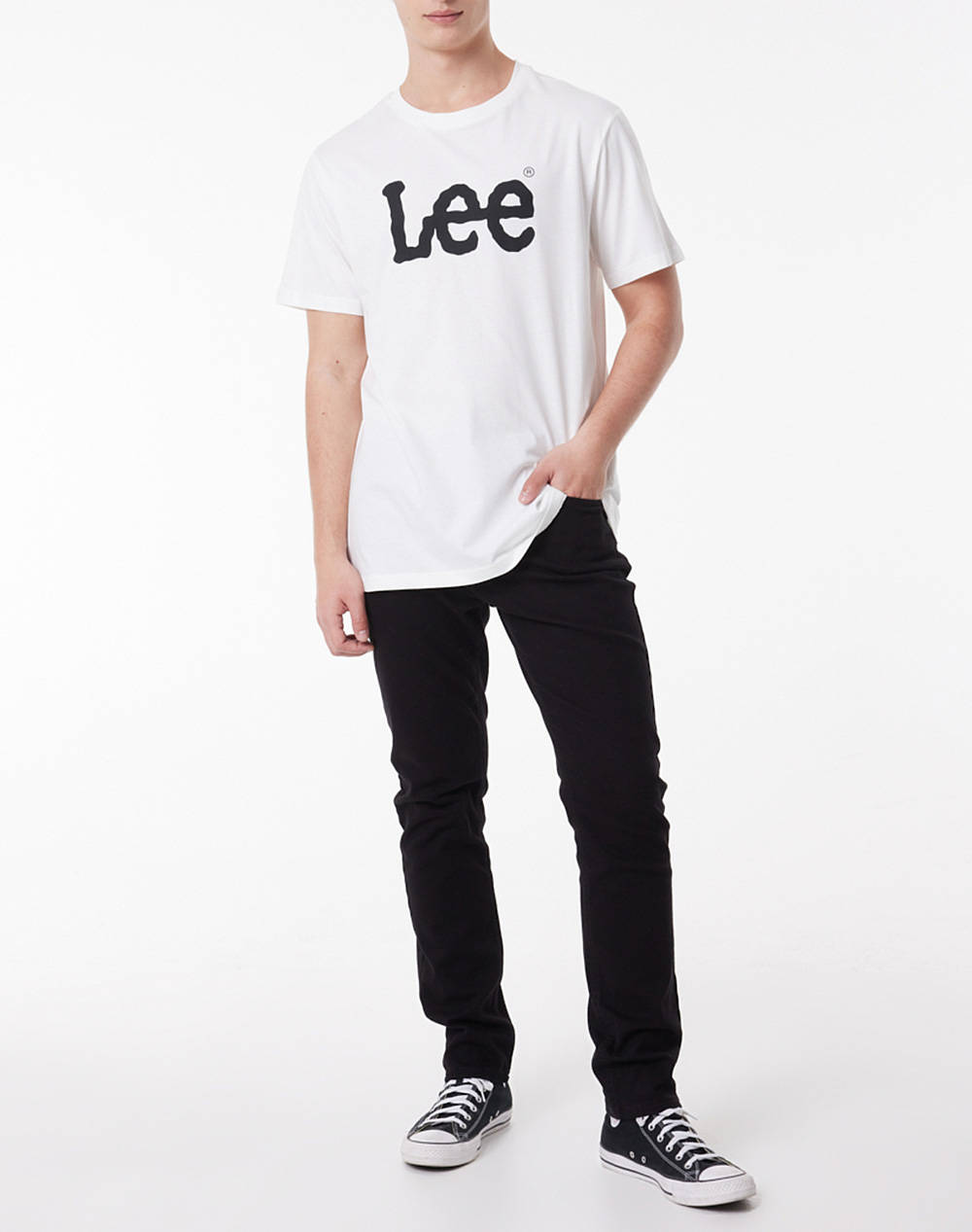 LEE WOBBLY LOGO TEE