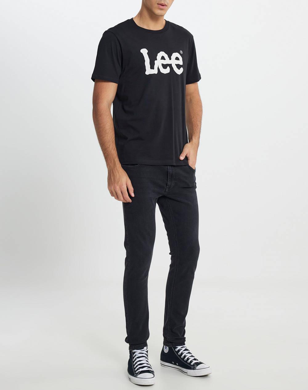 LEE WOBBLY LOGO TEE