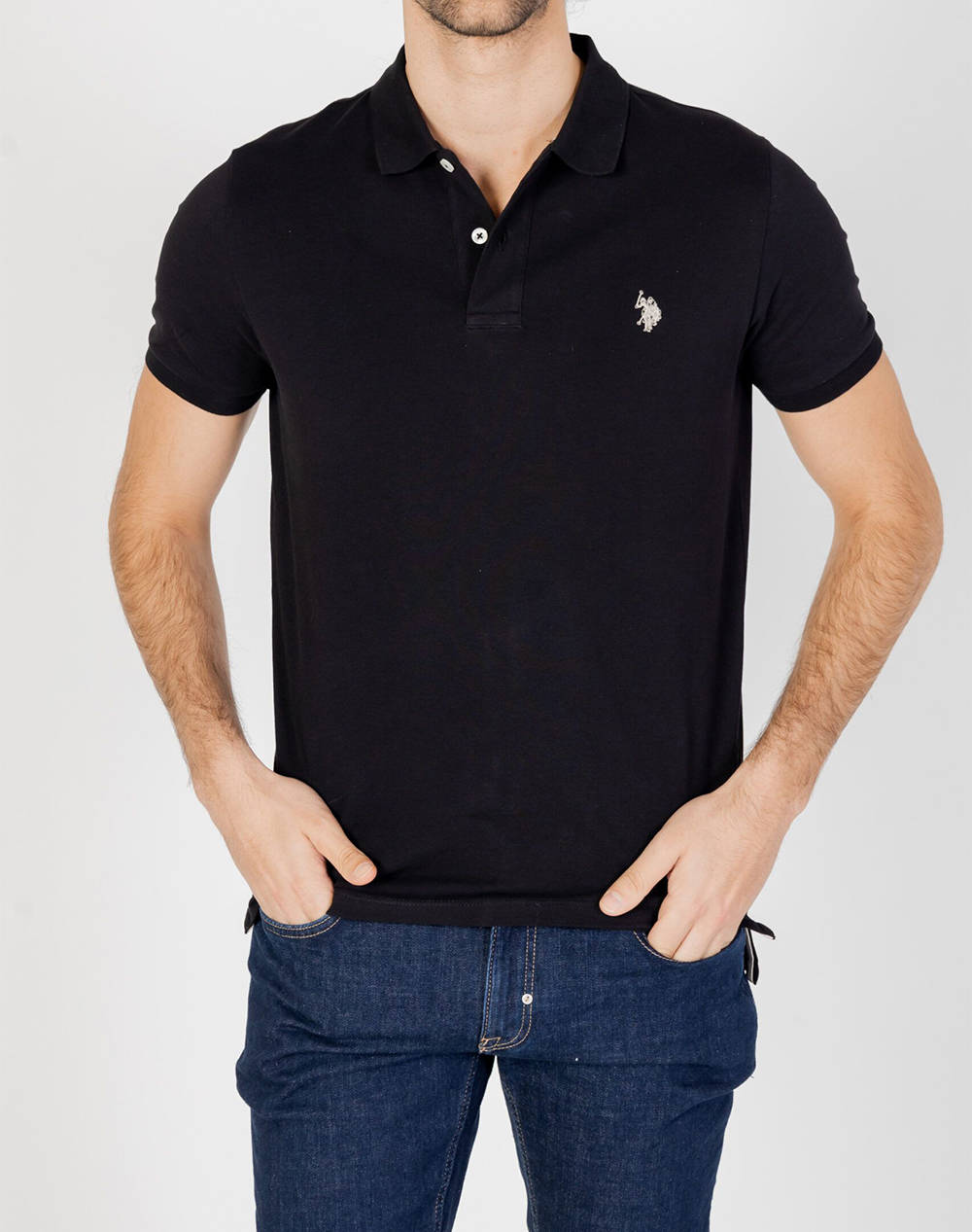 US POLO ASSN KING 000147 EHPD USPA BASIC POLO SS PACK OF 400 Мъжка тениска