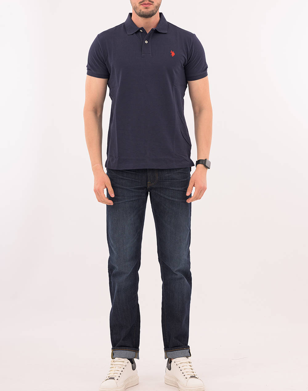 US POLO ASSN KING 000147 EHPD USPA BASIC POLO SS PACK OF 400 Мъжка тениска