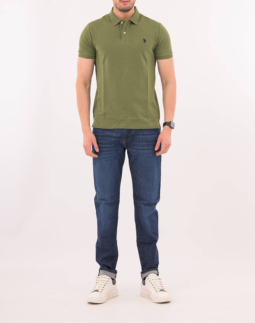 US POLO ASSN KING 000147 EHPD USPA BASIC POLO SS PACK OF 400 Мъжка тениска