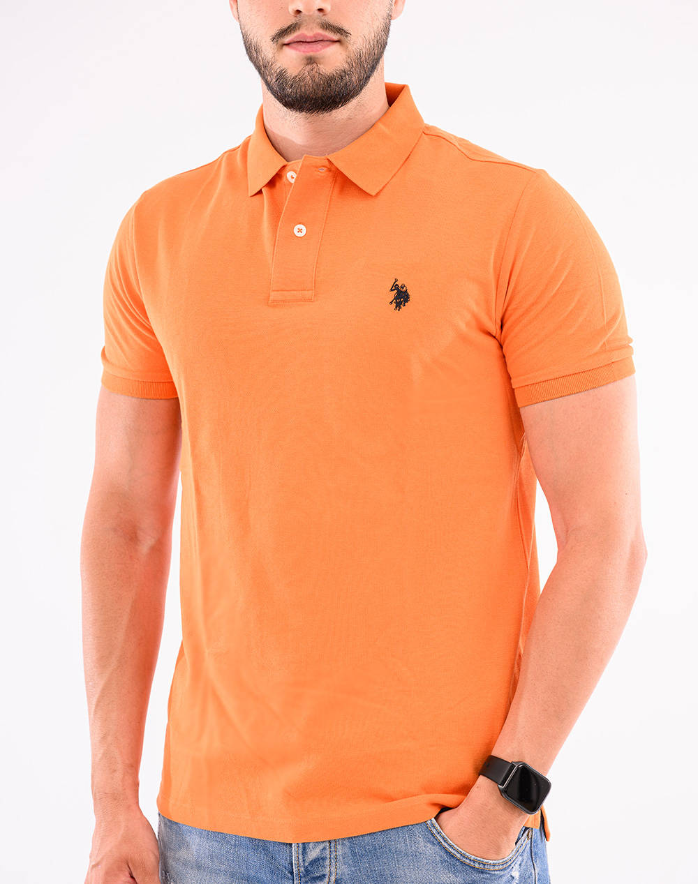 US POLO ASSN KING 000147 EHPD USPA BASIC POLO SS PACK OF 400 Мъжка тениска
