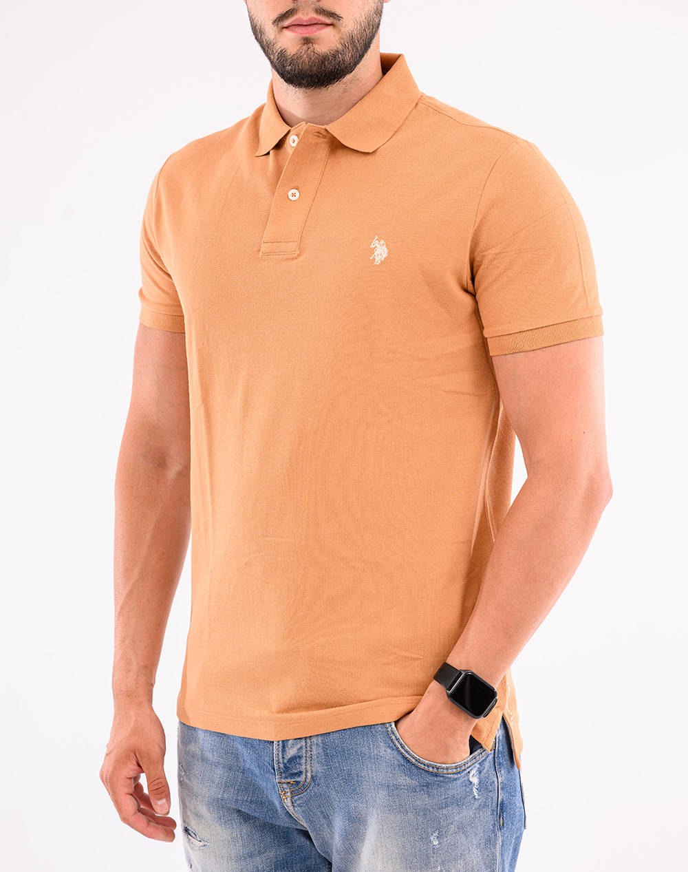 US POLO ASSN KING 000147 EHPD USPA BASIC POLO SS PACK OF 400 Мъжка тениска
