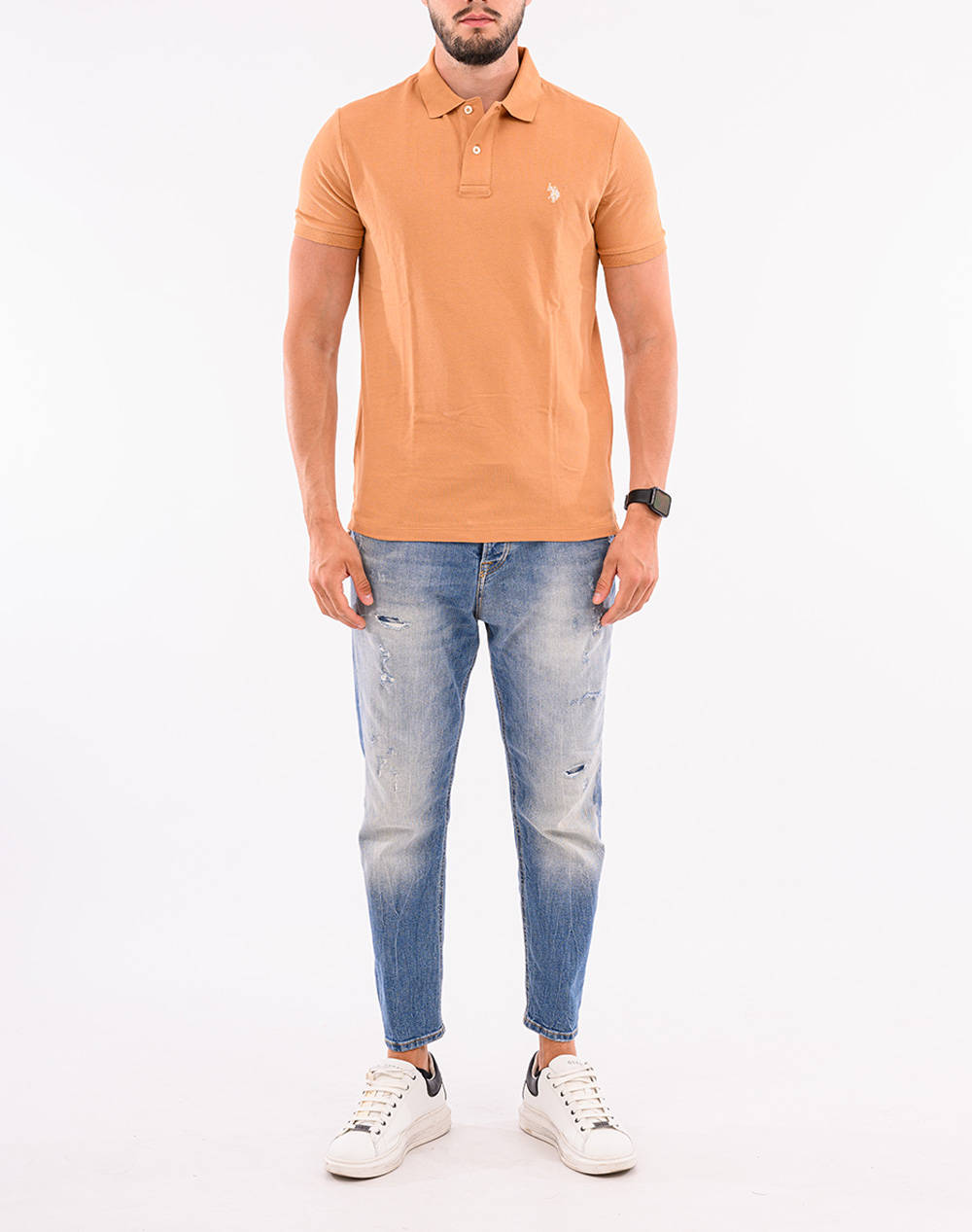 US POLO ASSN KING 000147 EHPD USPA BASIC POLO SS PACK OF 400 Мъжка тениска