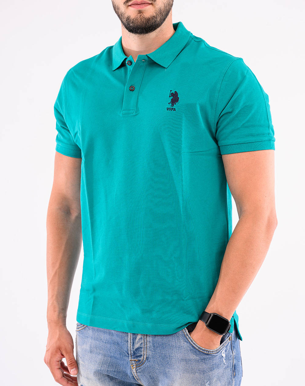 US POLO ASSN FLYN 000272 CBP5 POLO SS PACK OF 50 МЪЖКА ТЕНИСКА