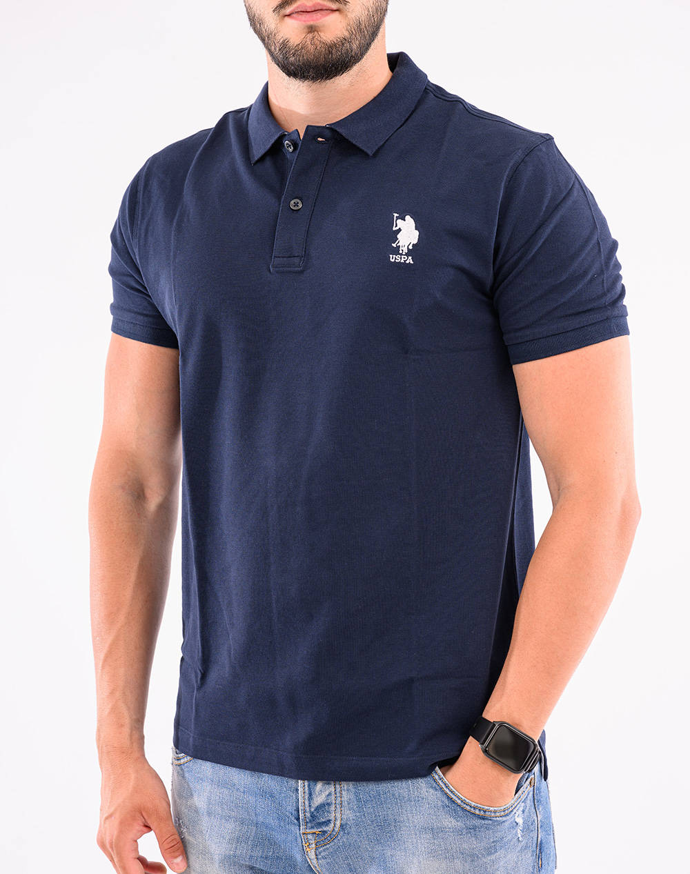 US POLO ASSN FLYN 000272 CBP5 POLO SS PACK OF 50 МЪЖКА ТЕНИСКА