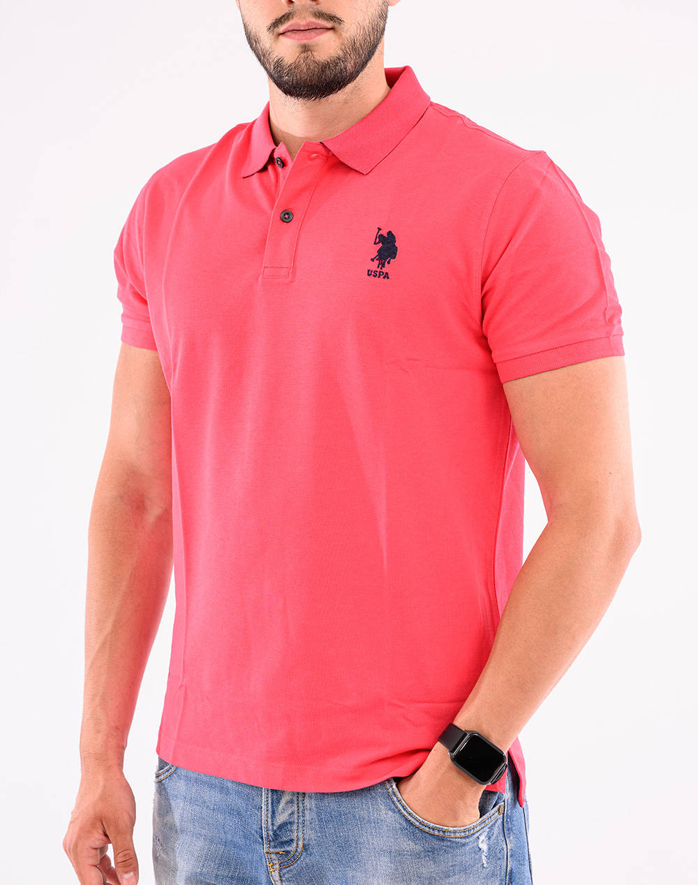 US POLO ASSN FLYN 000272 CBP5 POLO SS PACK OF 50 МЪЖКА ТЕНИСКА