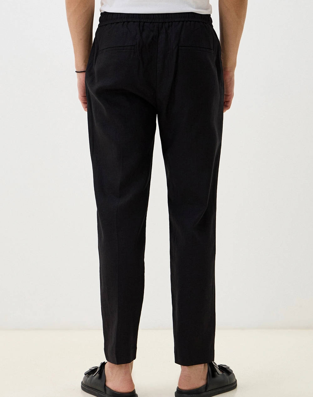 ANTONY MORATO MMTR00748FA800126 MIN OF 6 TROUSERS NEIL REGULAR FIT IN TWILL LINEN VISCOSE BLEND FABRIC МЪЖКИ ПАНТАЛОНИ