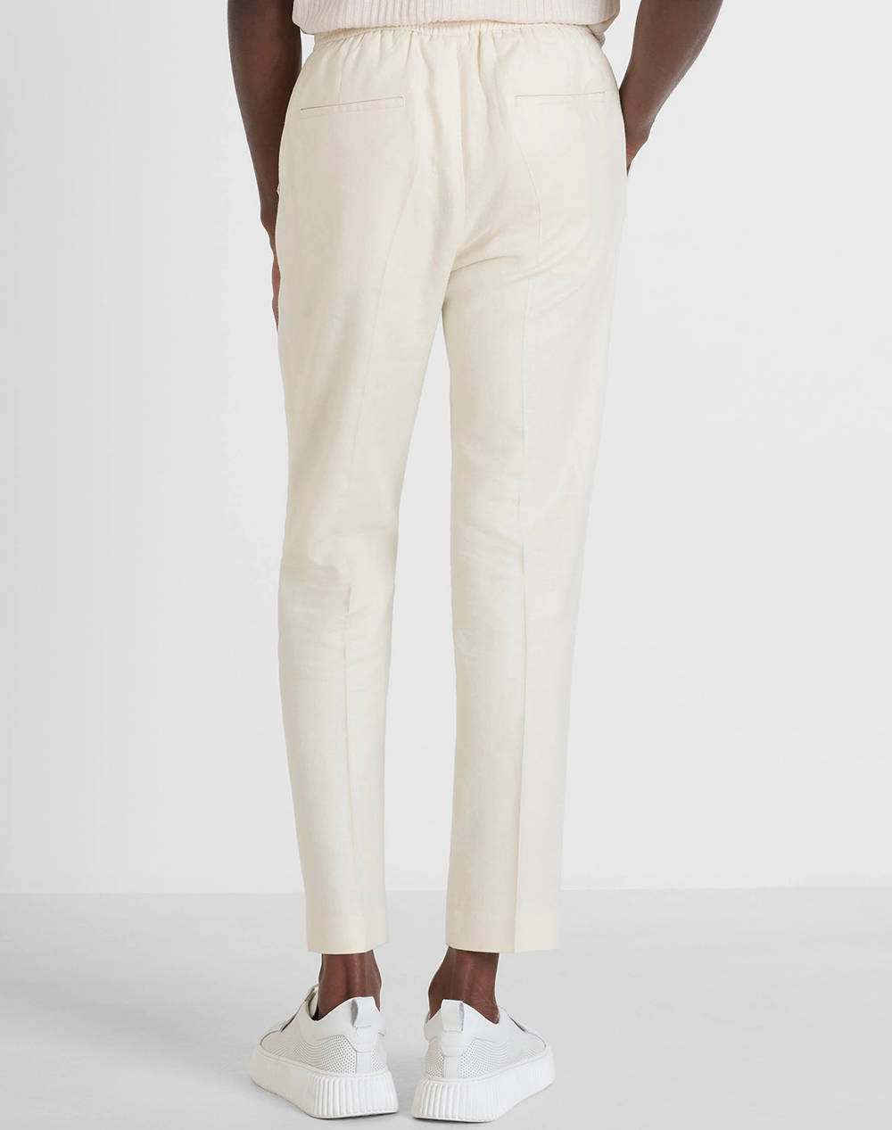 ANTONY MORATO MMTR00748FA800126 MIN OF 6 TROUSERS NEIL REGULAR FIT IN TWILL LINEN VISCOSE BLEND FABRIC МЪЖКИ ПАНТАЛОНИ