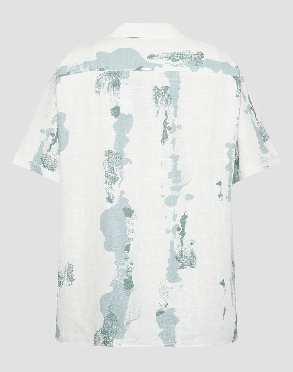 ANTONY MORATO MMSS00189FA430645 MIN OF 6 SHIRT HONOLULU RELAXED STRAIGHT FIT IN PRINTED SLUB VISCOSE BLEND FABRIC WITH LOGOED METAL BADGE РИЗА ЗА МЪЖЕ