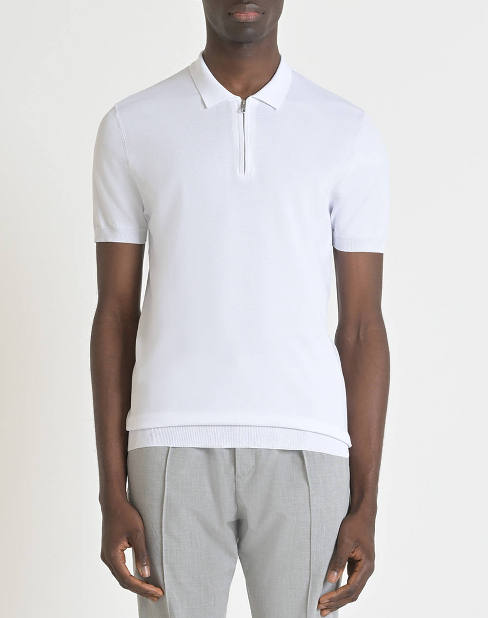 ANTONY MORATO MMSW01501YA500084 MIN OF 6 SWEATER SUPER SLIM FIT IN VISCOSE BLEND YARN Мъжка тениска