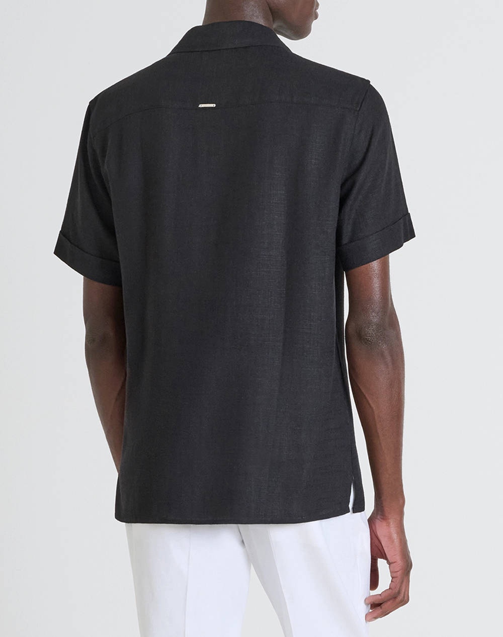 ANTONY MORATO MMSS00189FA400099 MIN OF 6 SHIRT HONOLULU RELAXED STRAIGHT FIT IN SOFT TOUCH VISCOSE LINEN BLEND FABRIC РИЗА ЗА МЪЖЕ