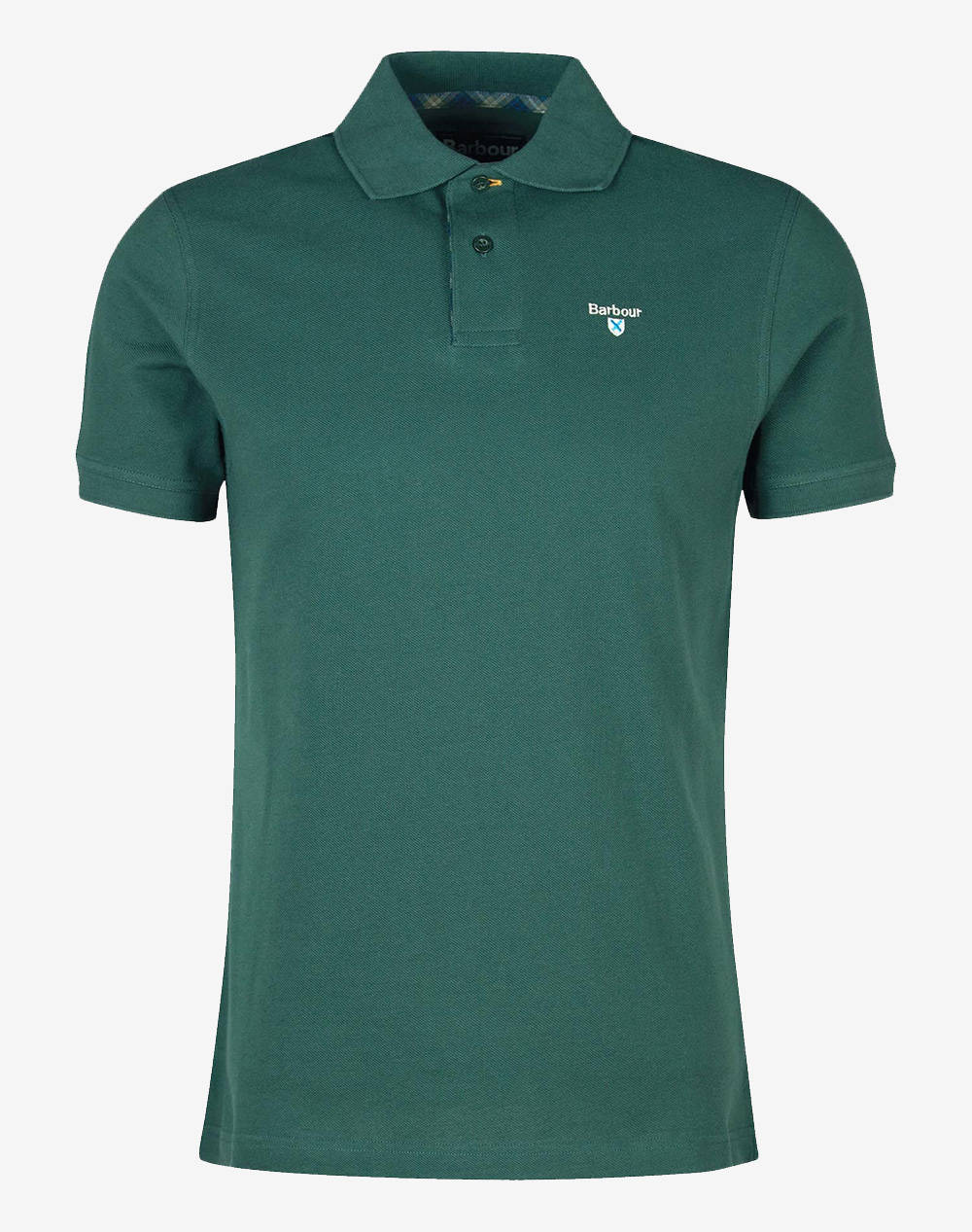BARBOUR TARTAN PIQUE POLO SHIRT