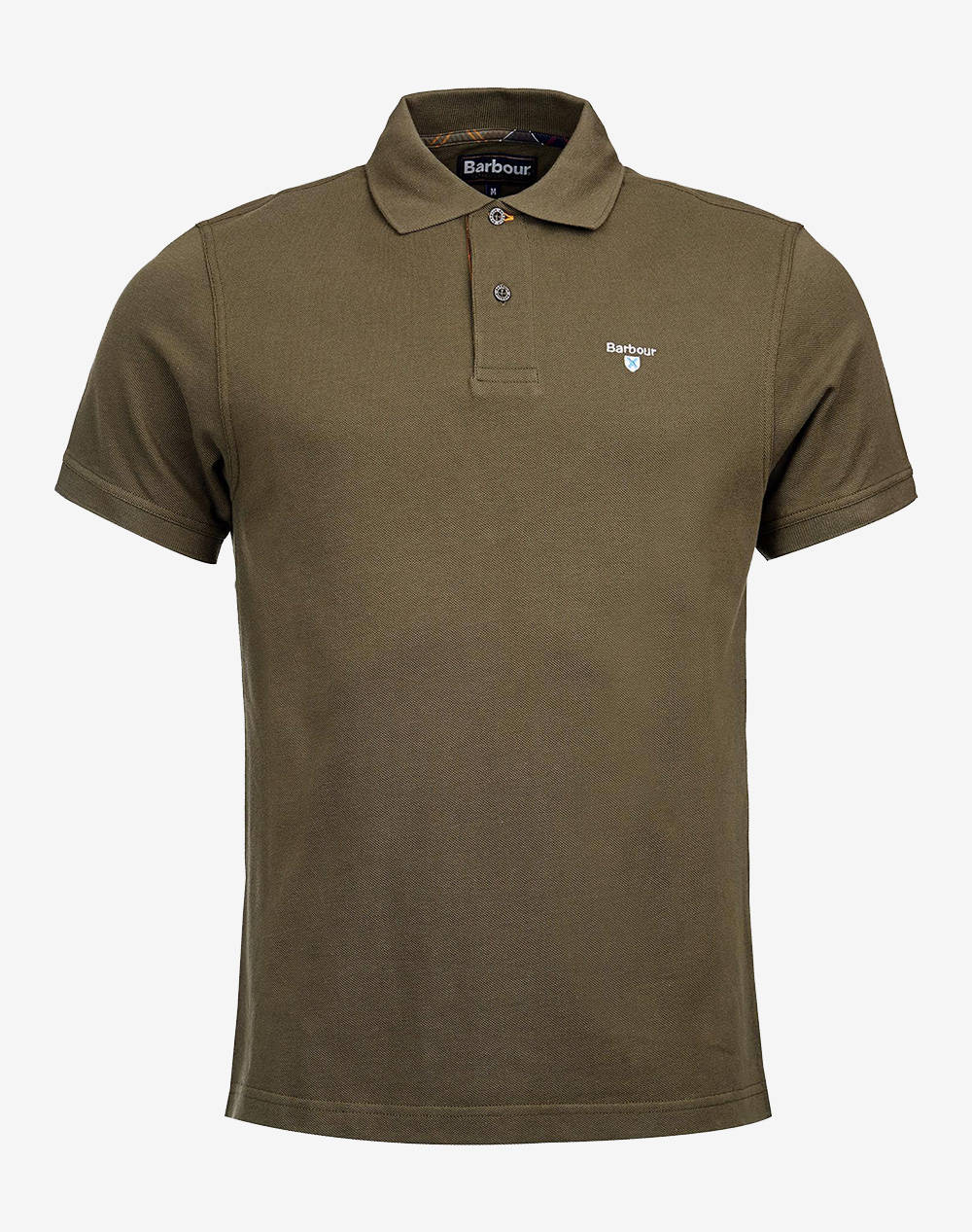 BARBOUR TARTAN PIQUE POLO SHIRT