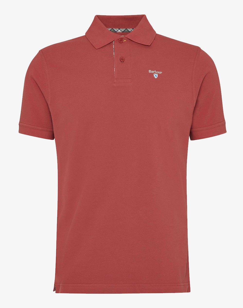 BARBOUR TARTAN PIQUE POLO SHIRT
