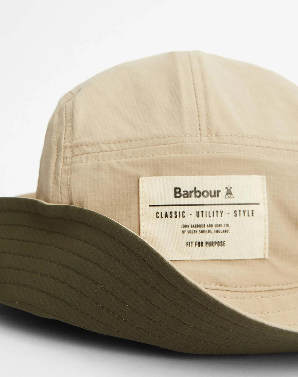 BARBOUR BIDLAM SHOWERPROOF REVERSIBLE BUCKET HAT