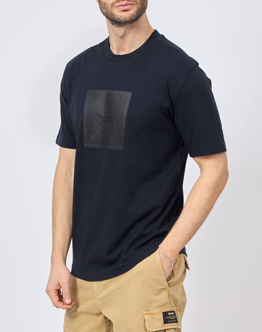 BOSS Tee Logo Rib 10270342 01
