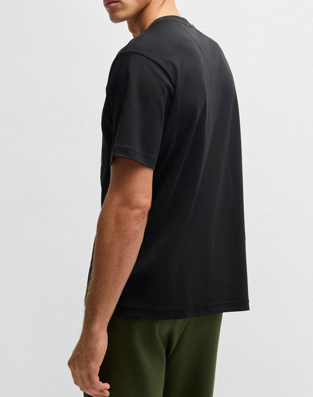 BOSS Tee Print Striped C 10270235 01