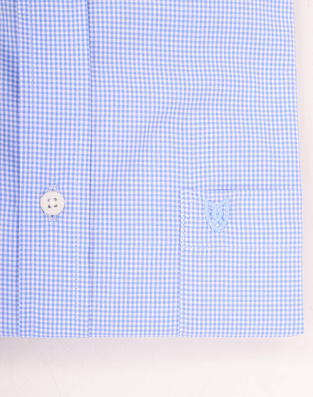 THE BOSTONIANS РИЗА CHESTER POPLIN REGULAR FIT MiniCheck Button-down Regular Fit
