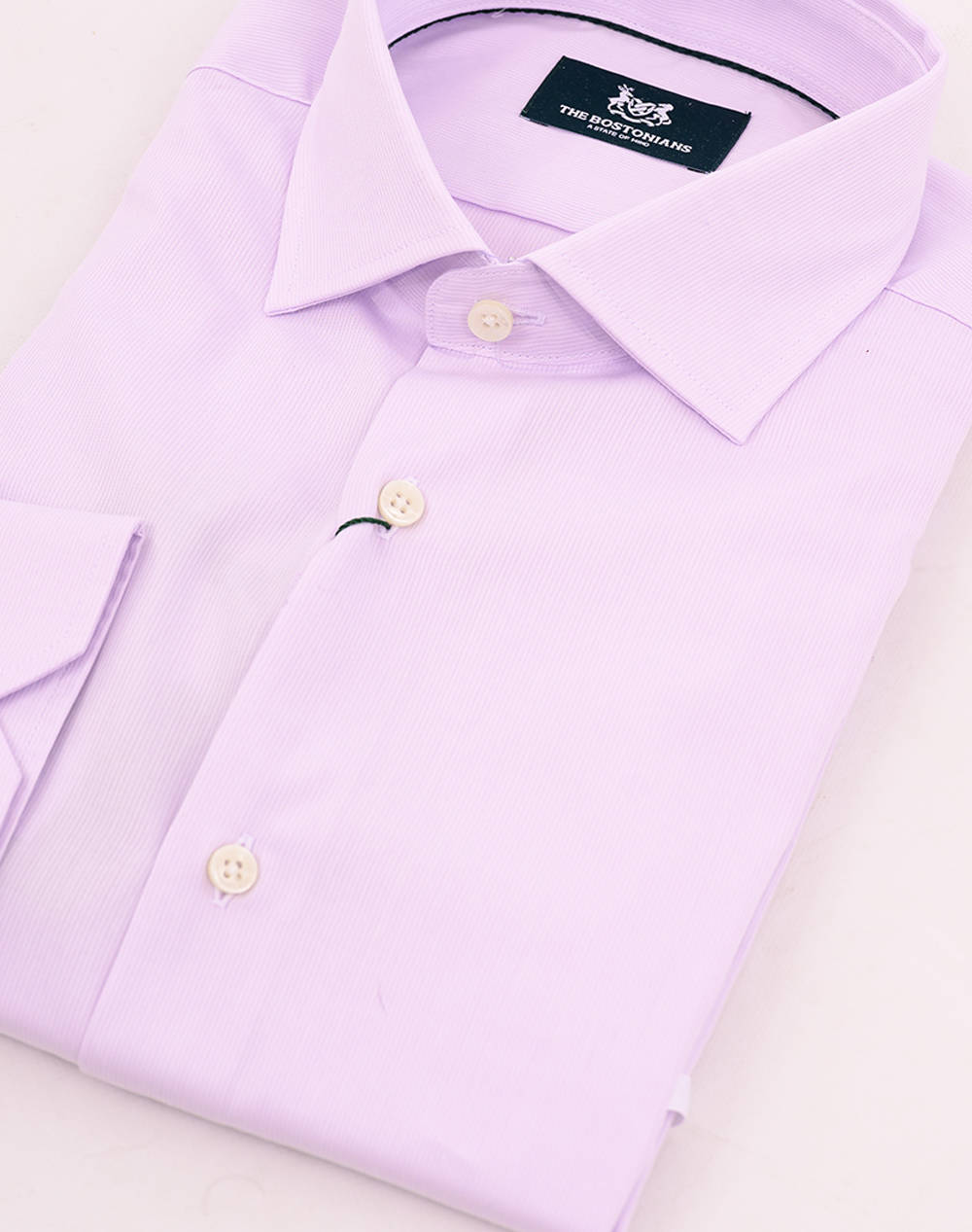 THE BOSTONIANS РИЗА PIQUE CUSTOM FIT Plain PIQUE Semi-rex Custom fit