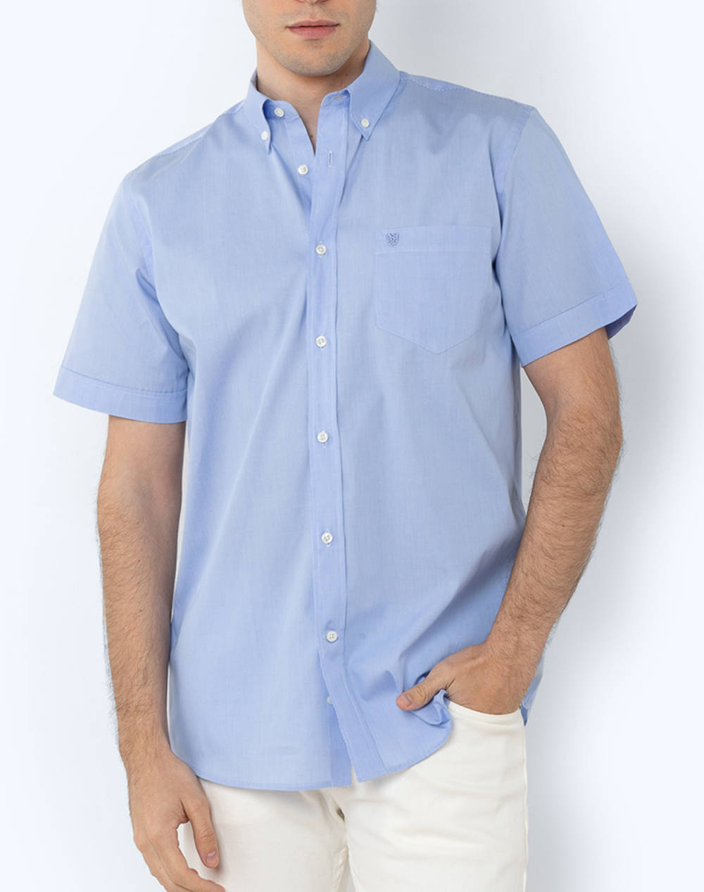 THE BOSTONIANS РИЗА CHESTER POPLIN REGULAR FIT MiniCheck Button-down Regular Fit