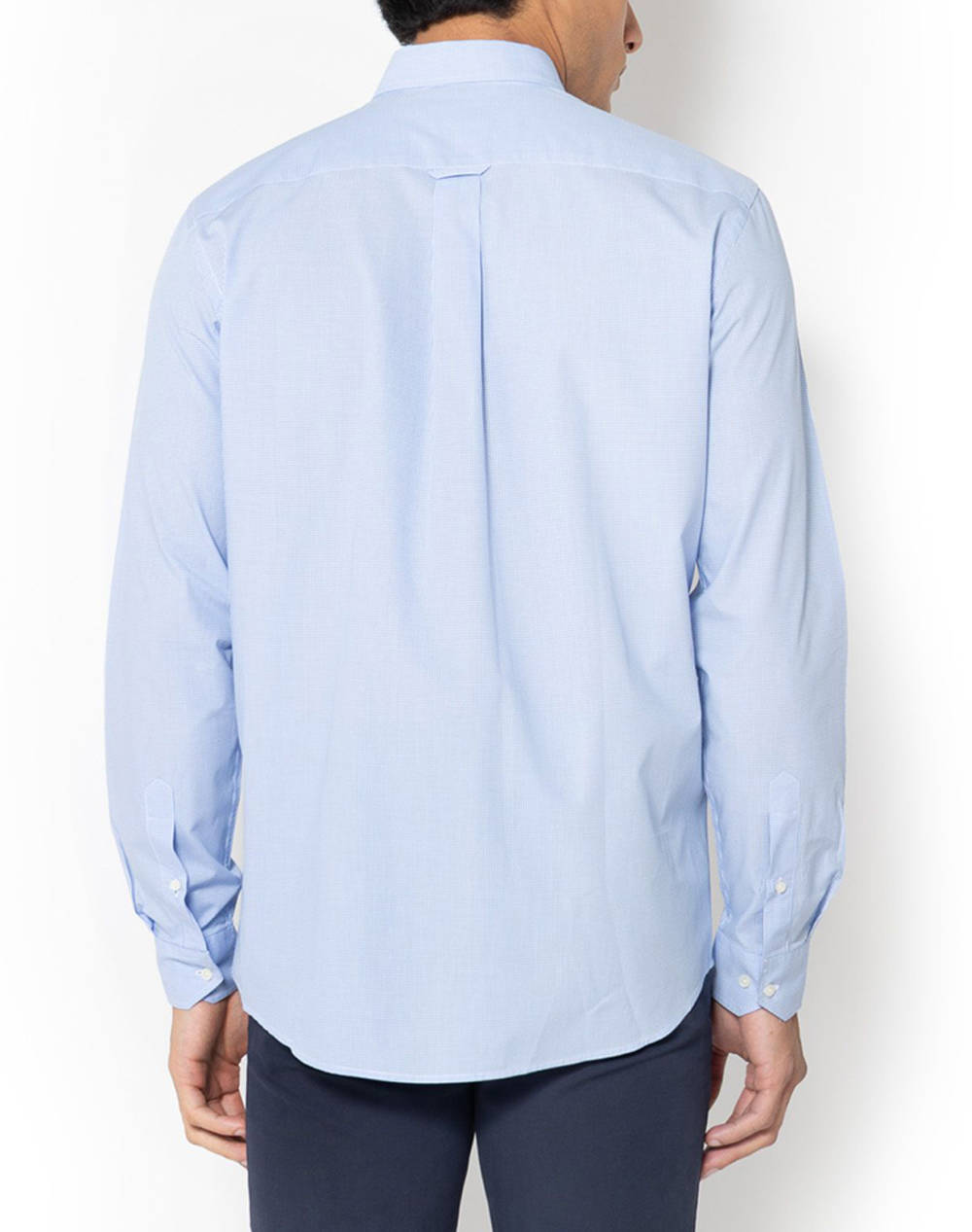 THE BOSTONIANS РИЗА CHESTER ПОПЛИН REGULAR FIT MiniCheck POPLIN Button-down Regular Fit