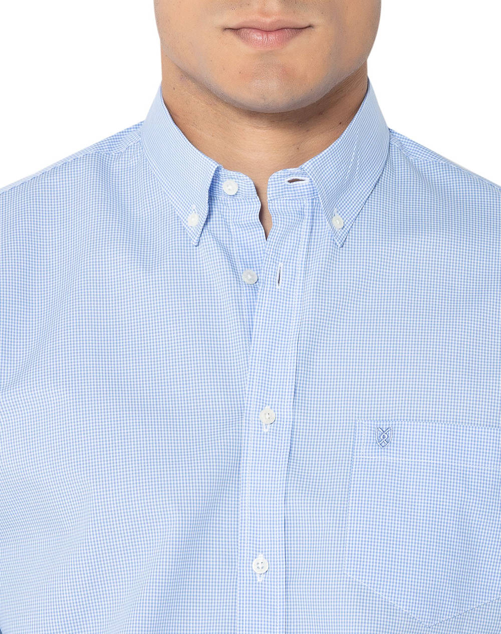 THE BOSTONIANS РИЗА CHESTER ПОПЛИН REGULAR FIT MiniCheck POPLIN Button-down Regular Fit
