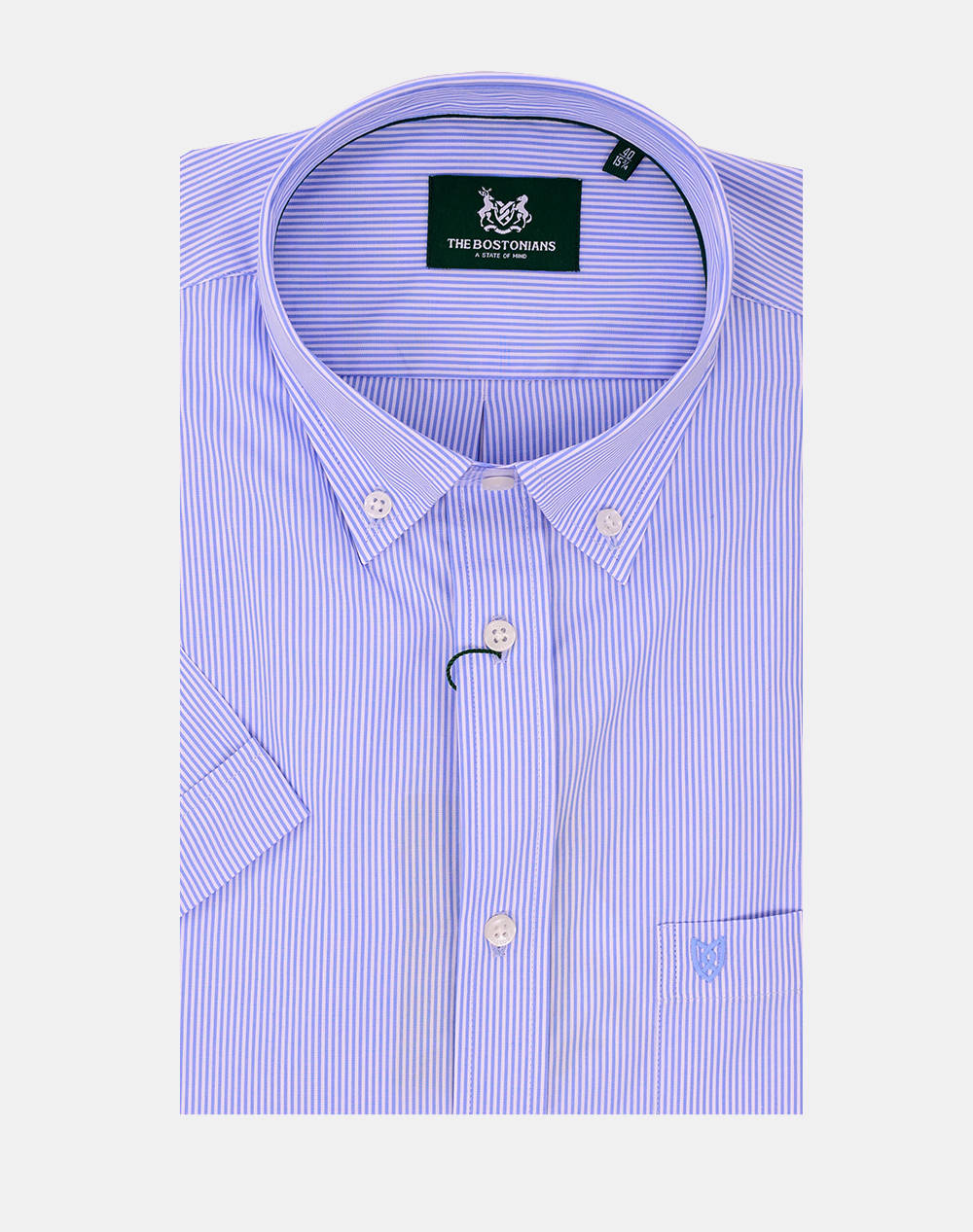 THE BOSTONIANS РИЗА ACORN ПОПЛИН REGULAR FIT Stripe POPLIN Button-down Regular Fit
