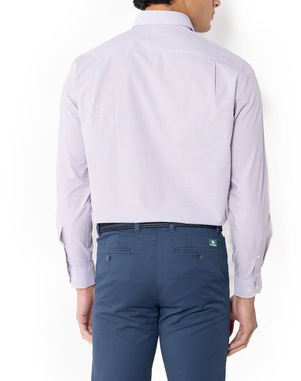 THE BOSTONIANS РИЗА CHESTER POPLIN CUSTOM FIT MiniCheck POPLIN Semi-rex Custom Fit