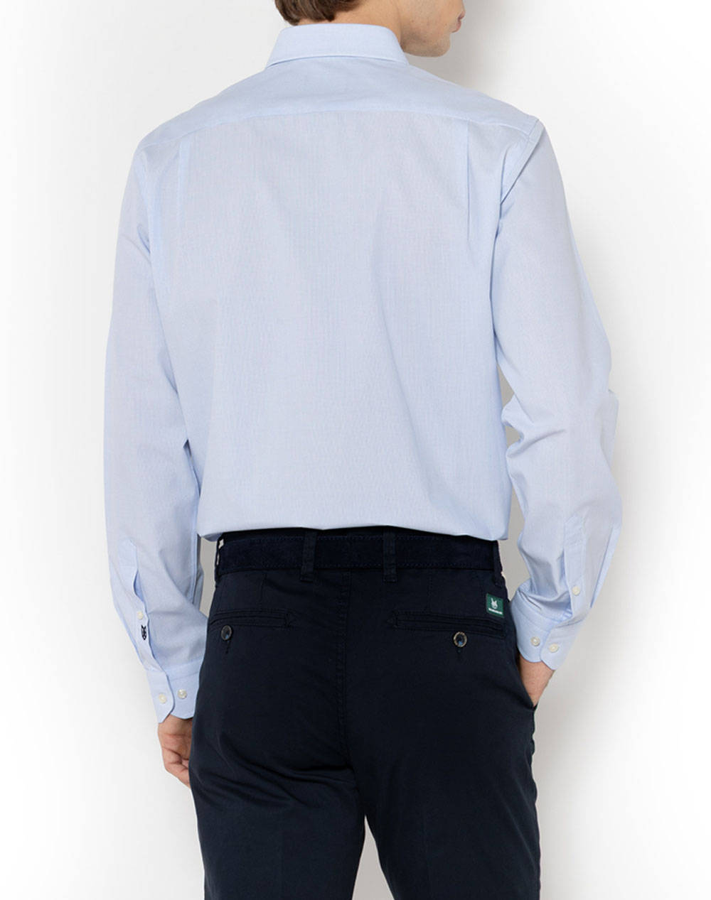 THE BOSTONIANS РИЗА CHESTER POPLIN CUSTOM FIT MiniCheck POPLIN Semi-rex Custom Fit