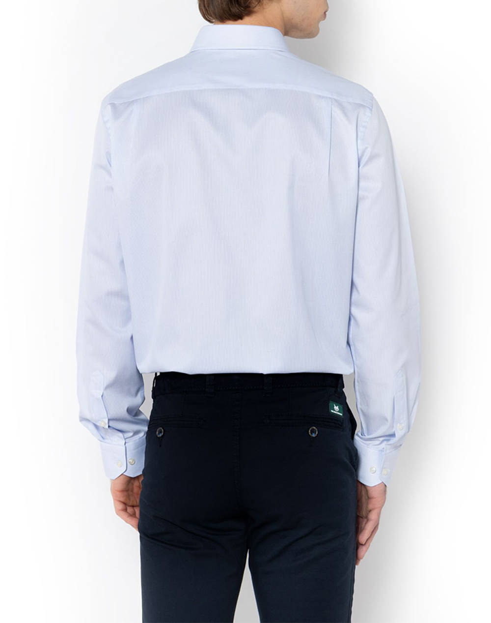 THE BOSTONIANS РИЗА ACORN POPLIN CUSTOM FIT Stripe POPLIN Semi-rex Custom FIT