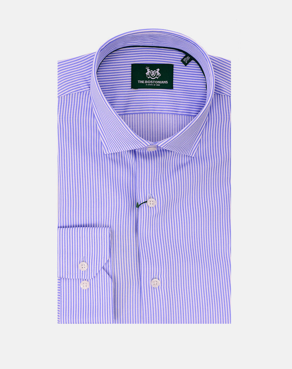 THE BOSTONIANS РИЗА ACORN ПОПЛИН CUSTOM FIT Stripe POPLIN Semi-rex Custom FIT