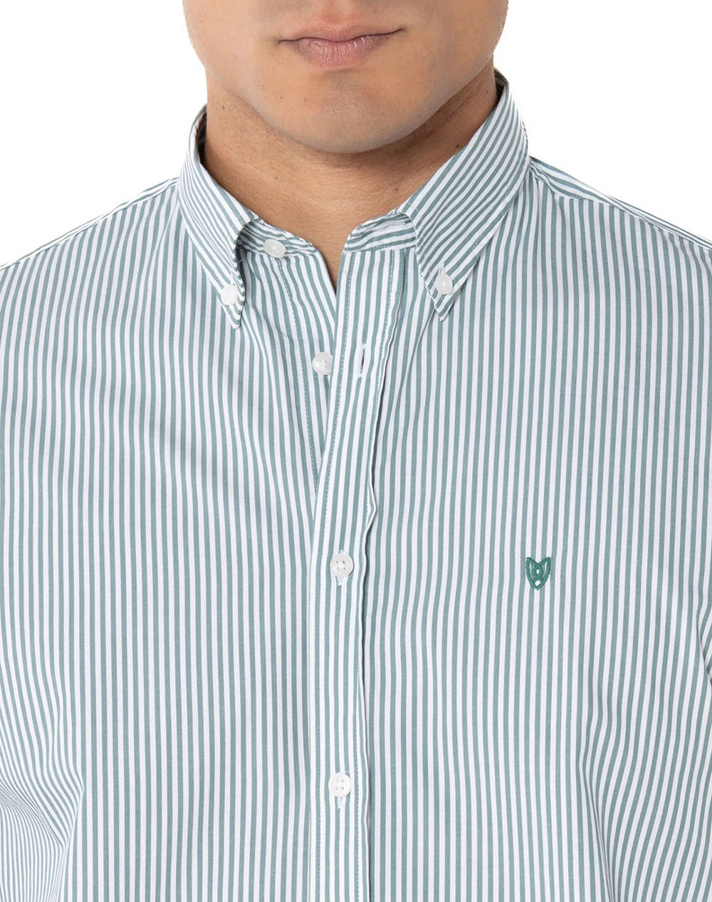 THE BOSTONIANS РИЗА ACORN ПОПЛИН REGULAR FIT Stripe POPLIN Button-down Regular Fit