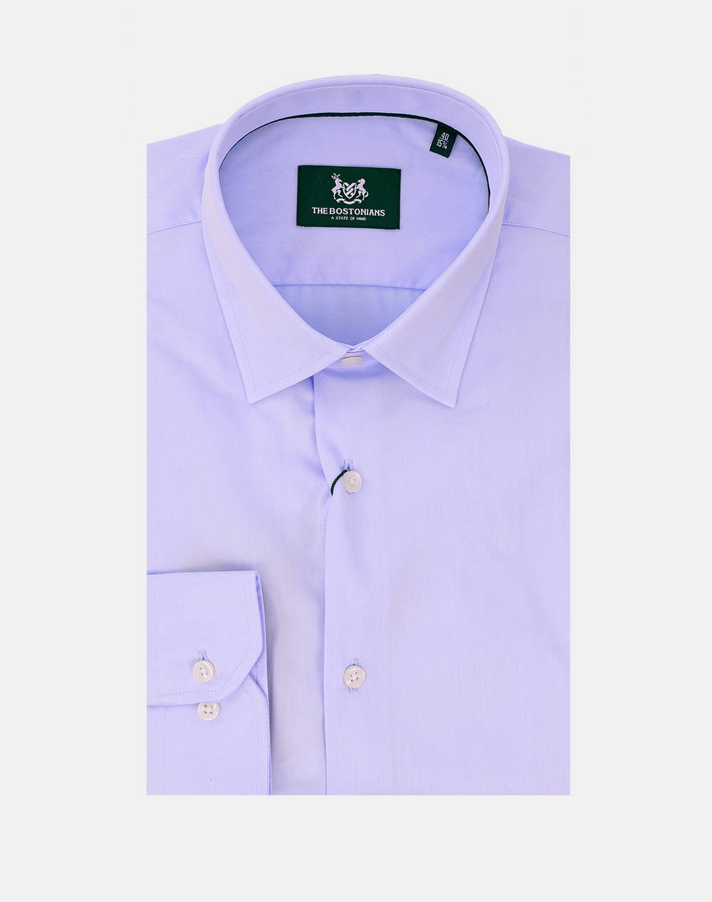 THE BOSTONIANS РИЗА ПОПЛИН CUSTOM FIT POPLIN Classic Custom Fit
